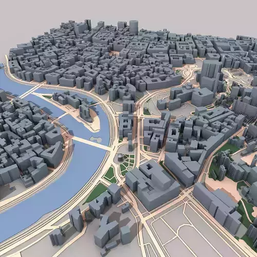 Rome Capital of Italy 3D model