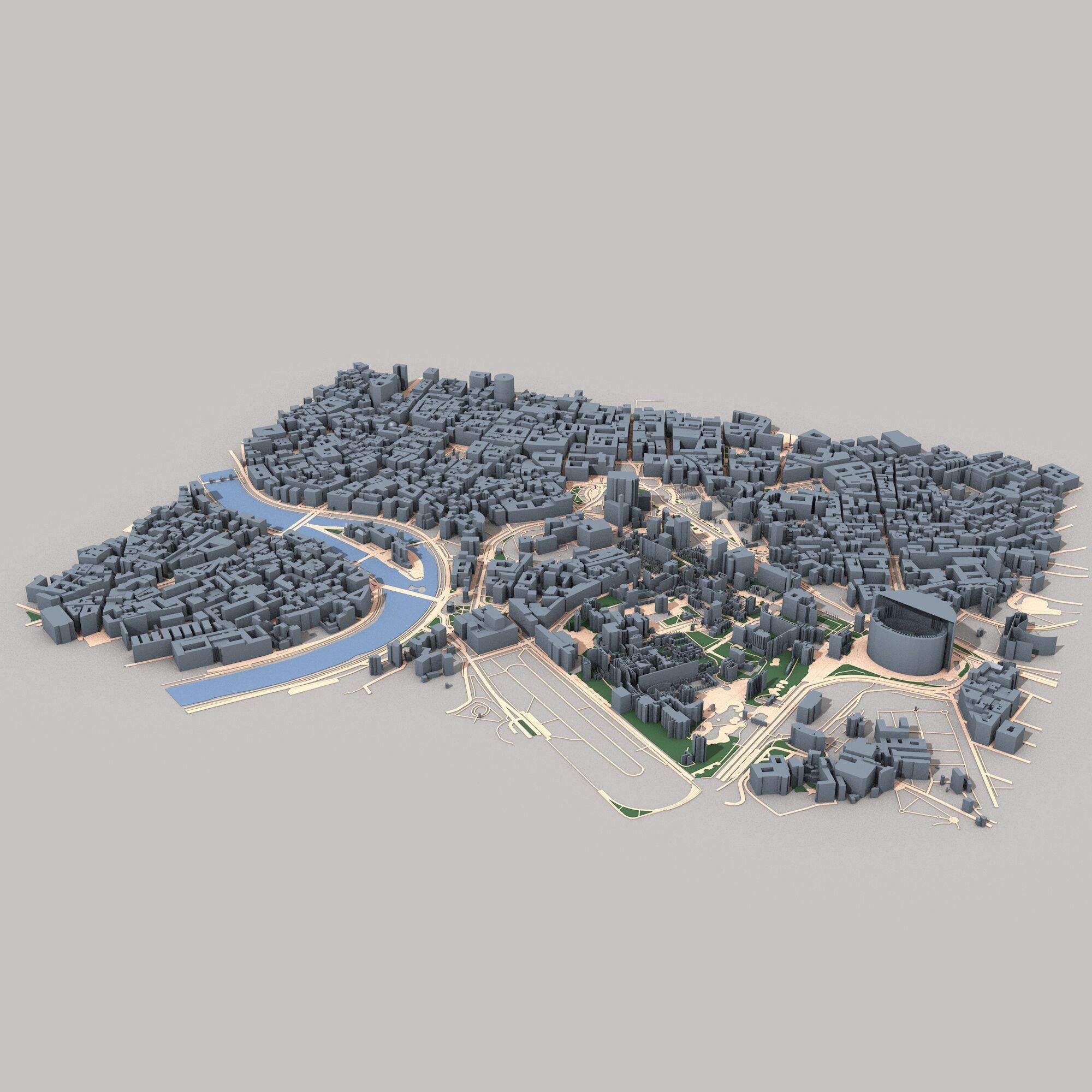 Rome Capital of Italy 3D model_6