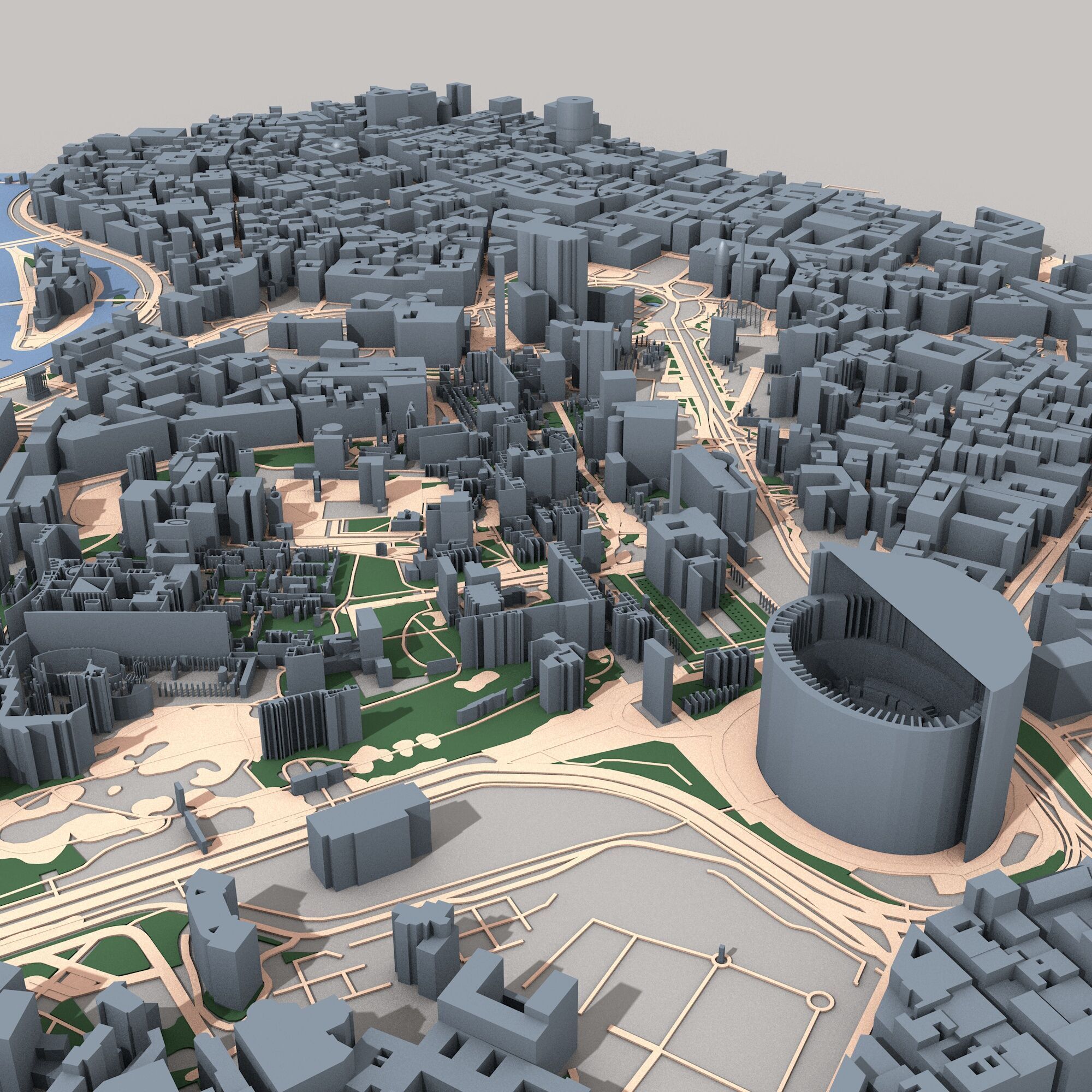 Rome Capital of Italy 3D model_9