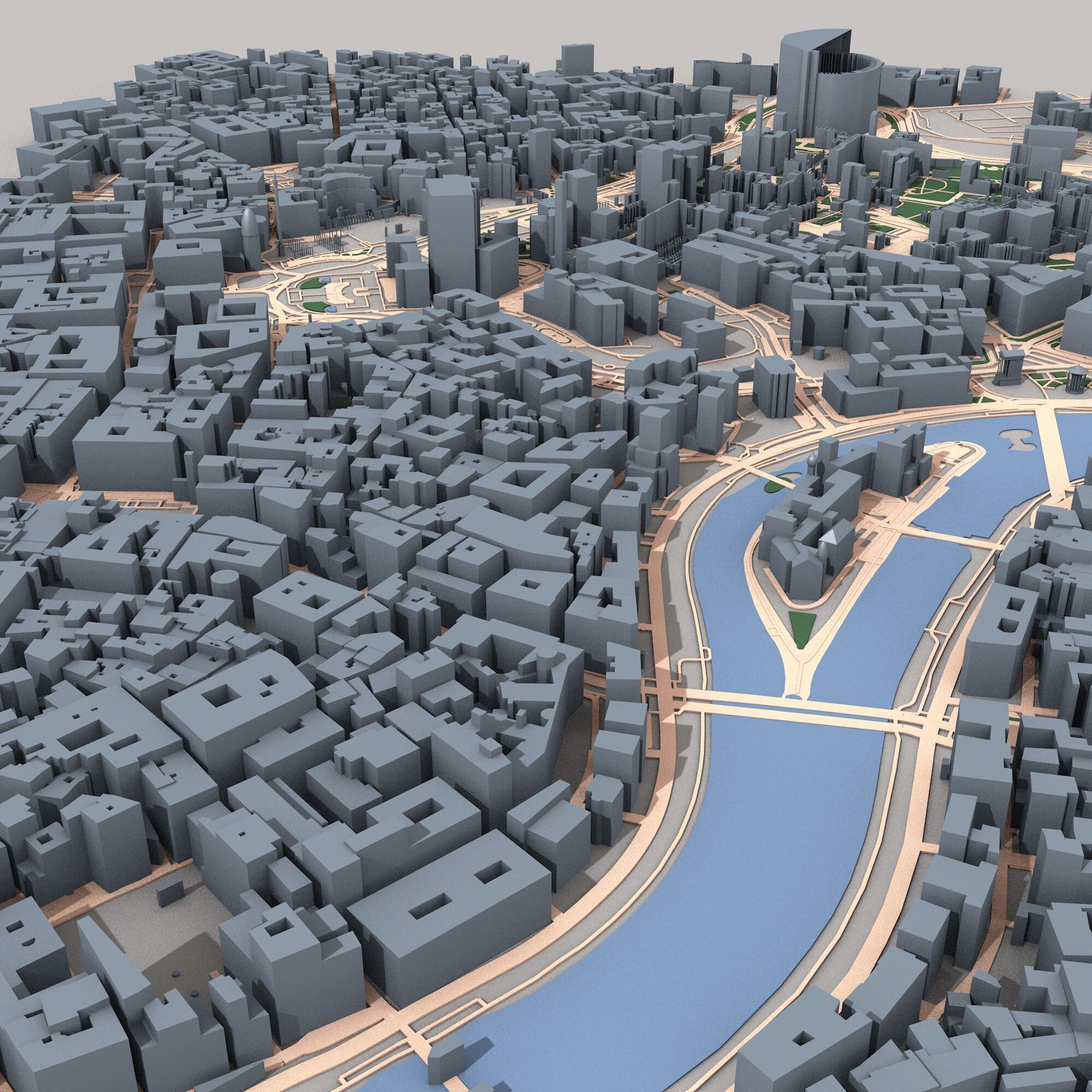 Rome Capital of Italy 3D model_2