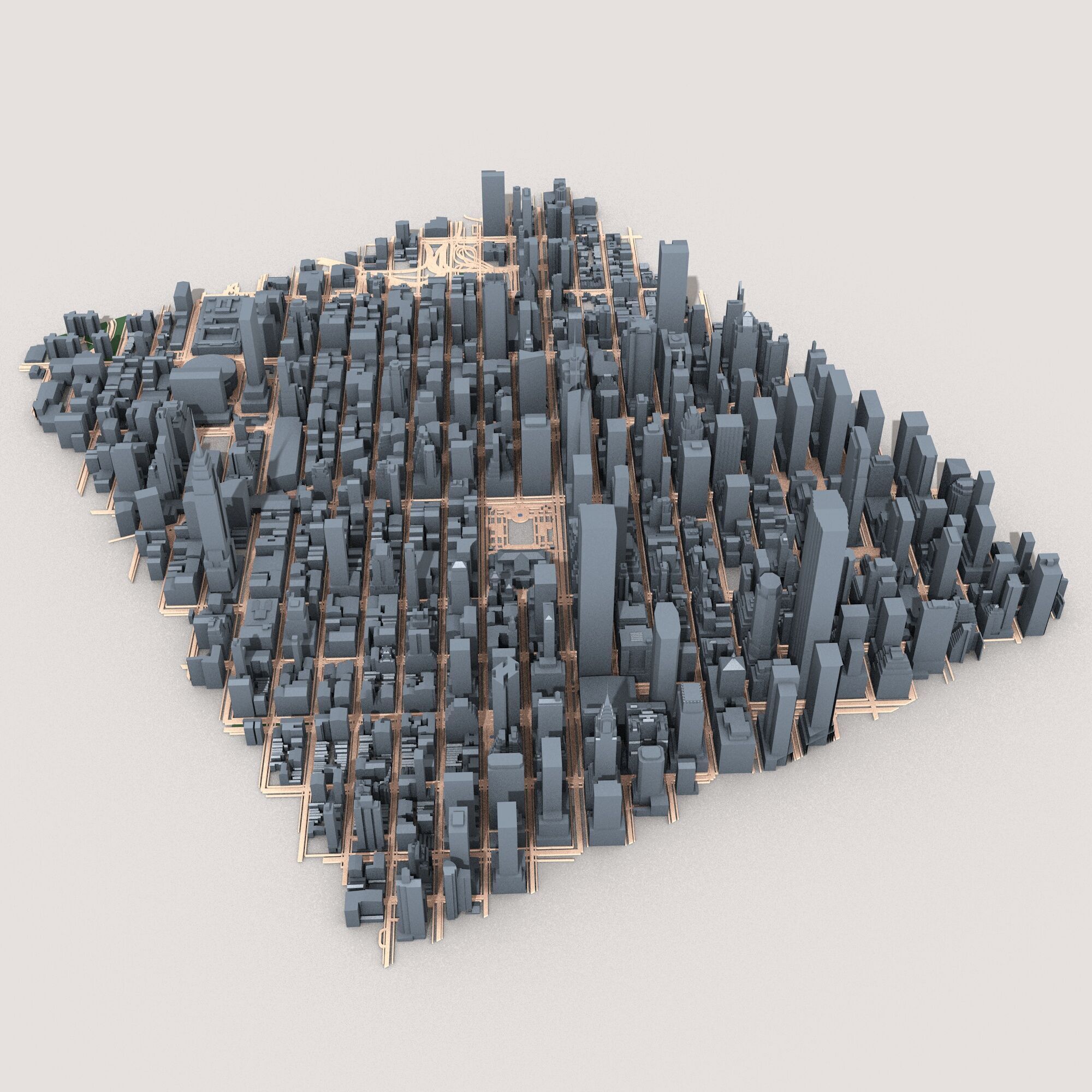 New York City USA 3D model_5