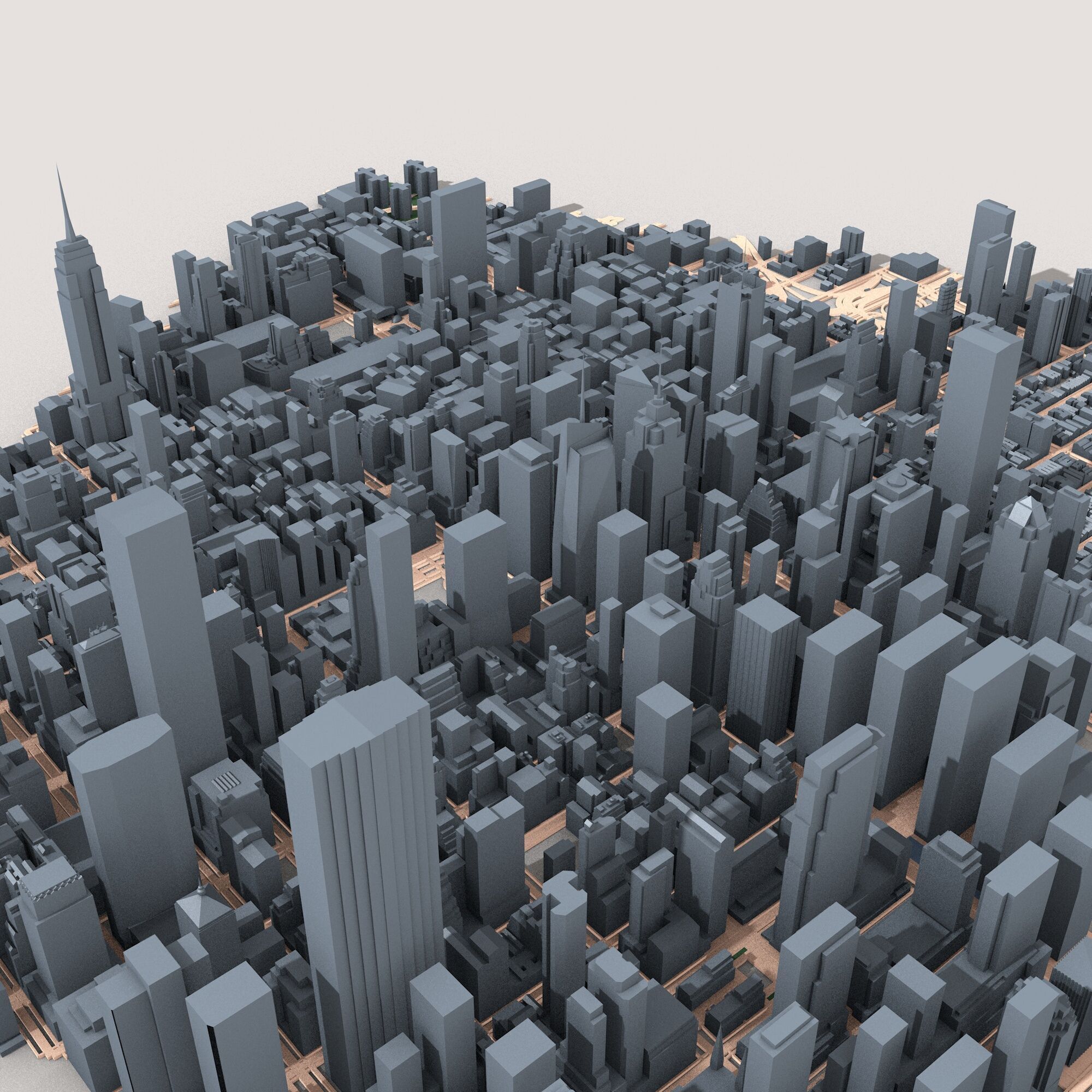 New York City USA 3D model_8