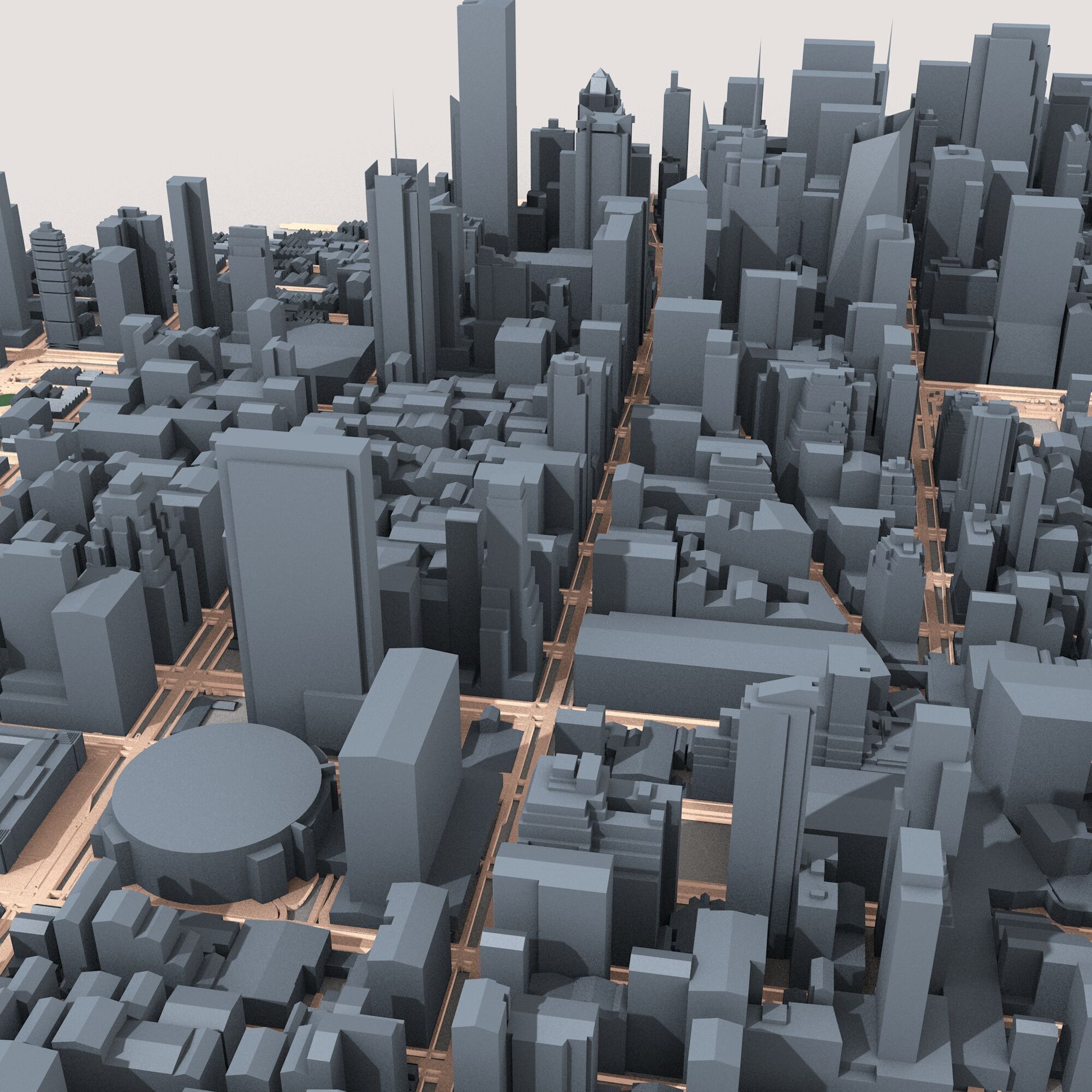 New York City USA 3D model_1