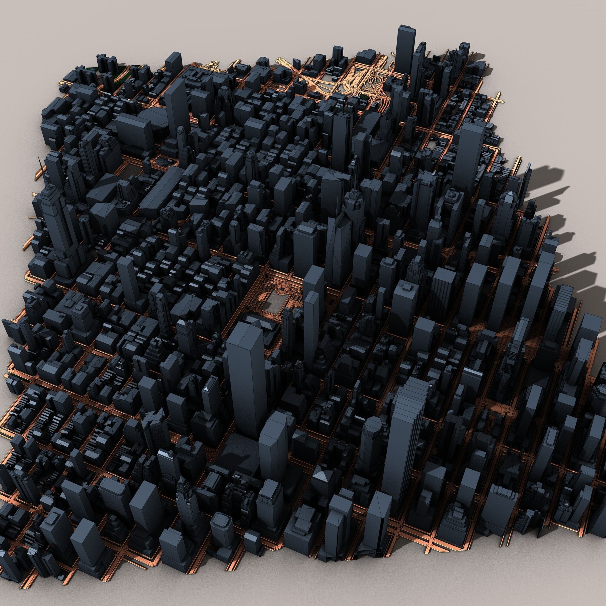 New York City USA 3D model_4