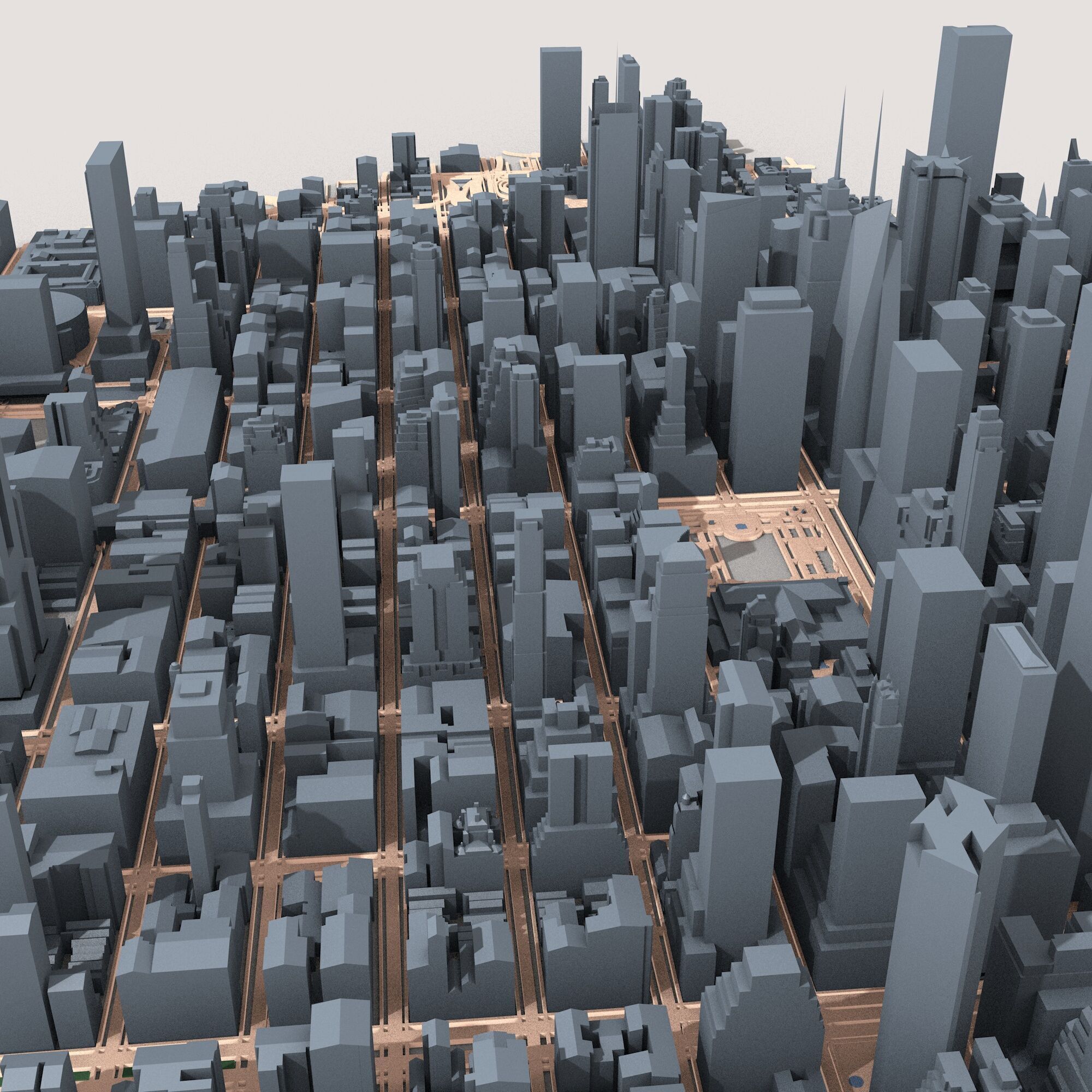 New York City USA 3D model_2