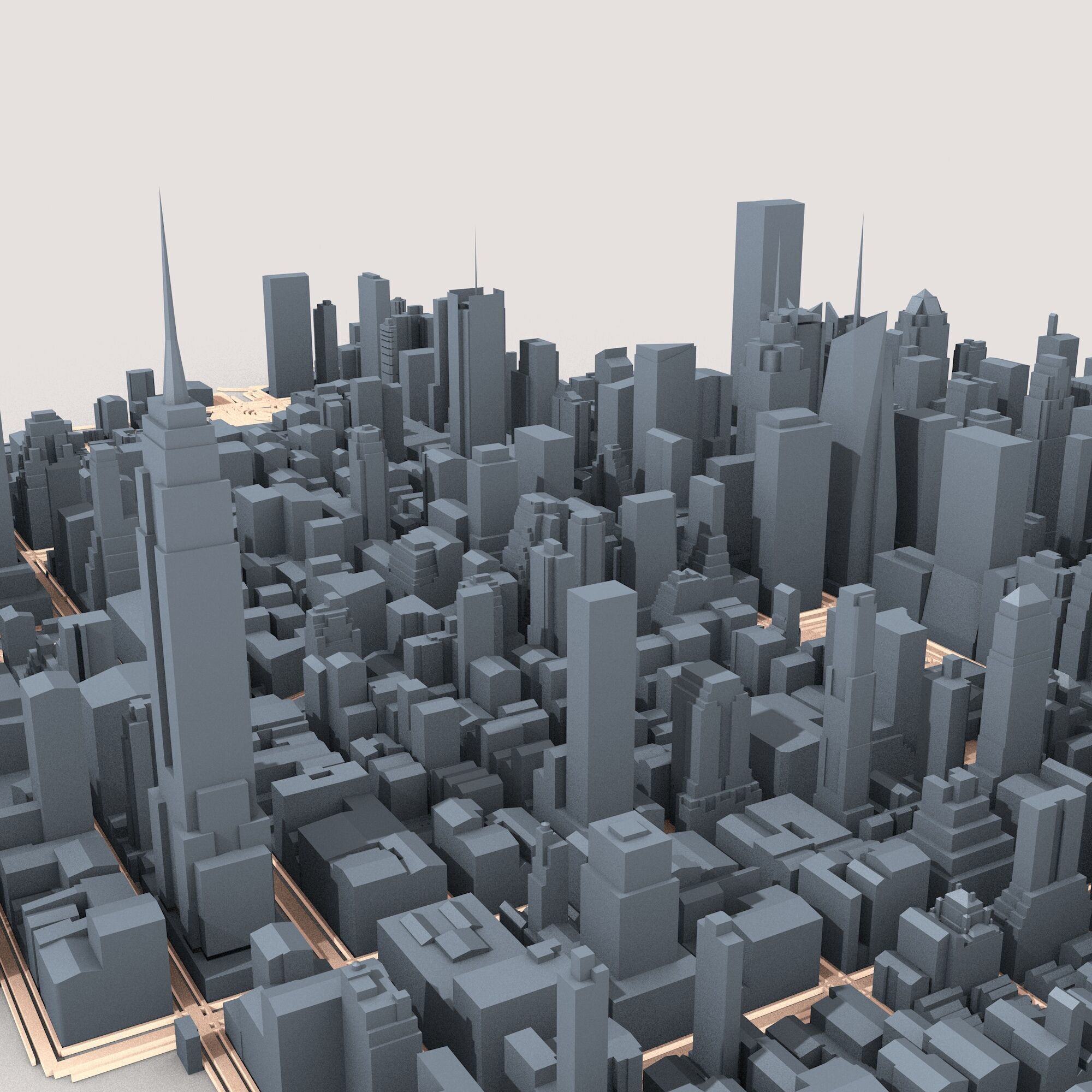 New York City USA 3D model_6