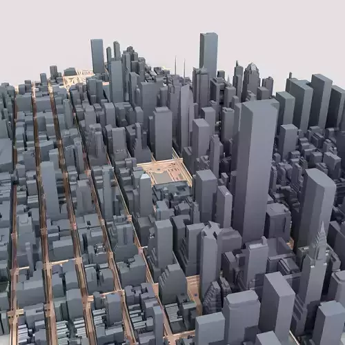 New York City USA 3D model