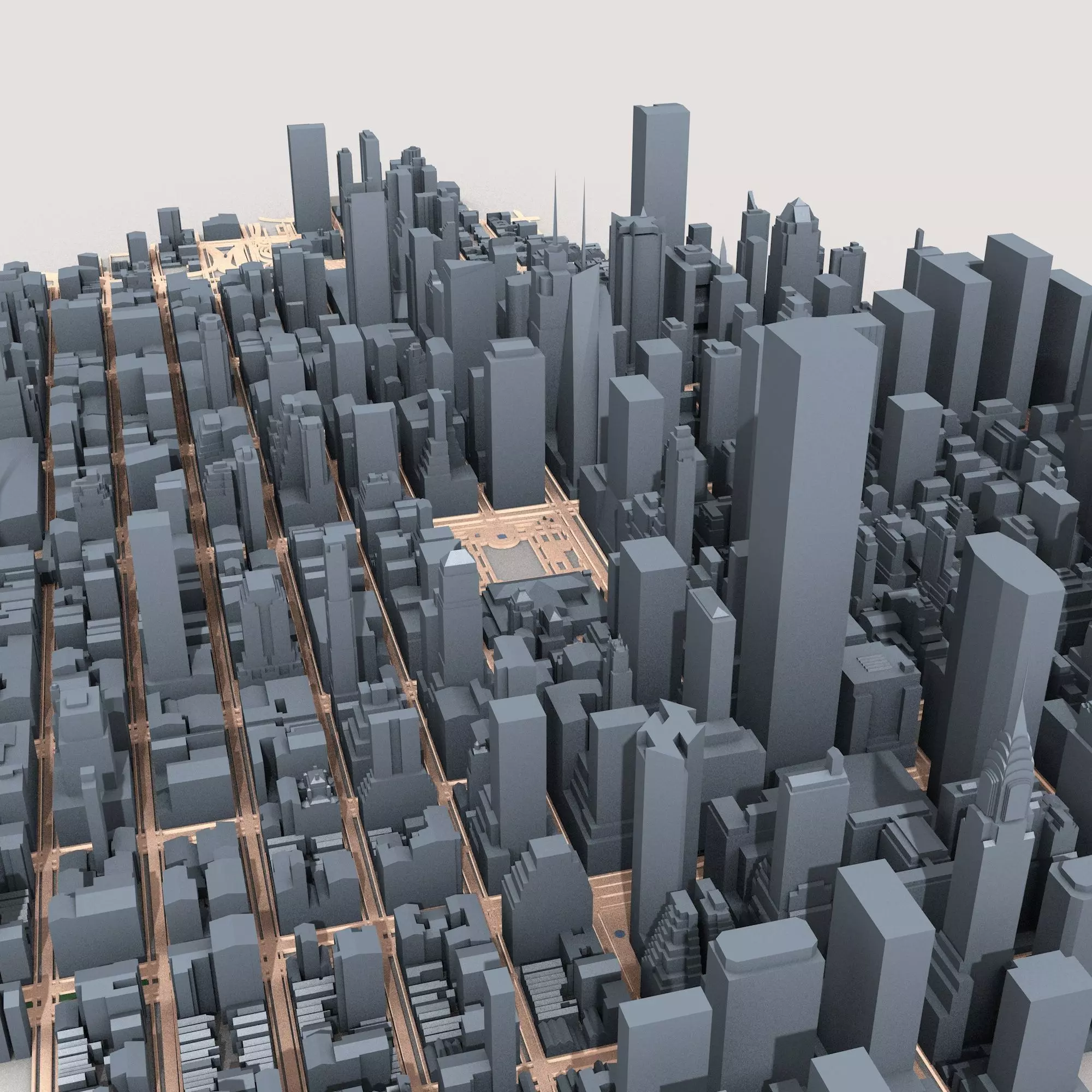New York City USA 3D model_0