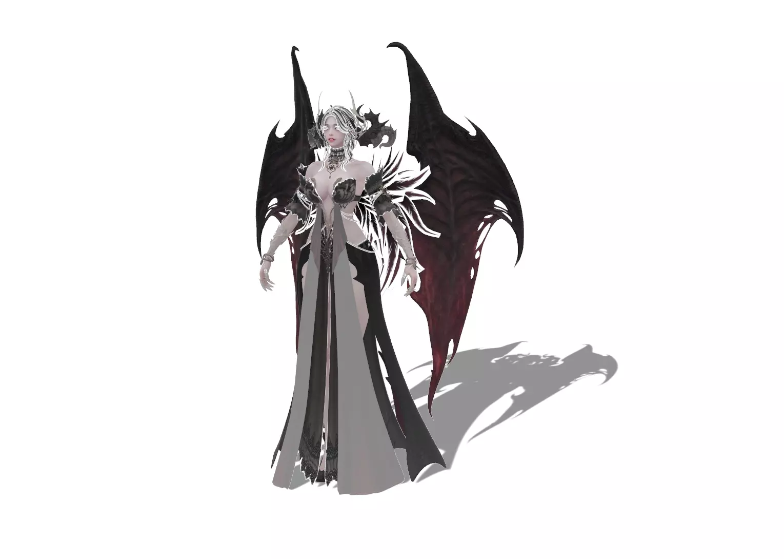 Darkwing Demoness 3D model_0