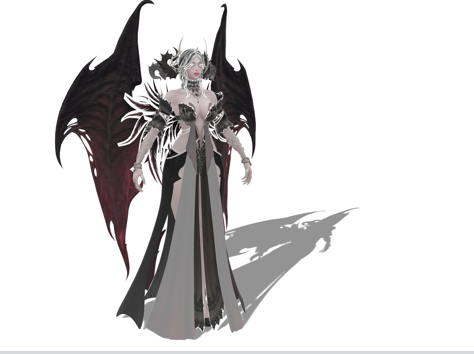 Darkwing Demoness 3D model_2