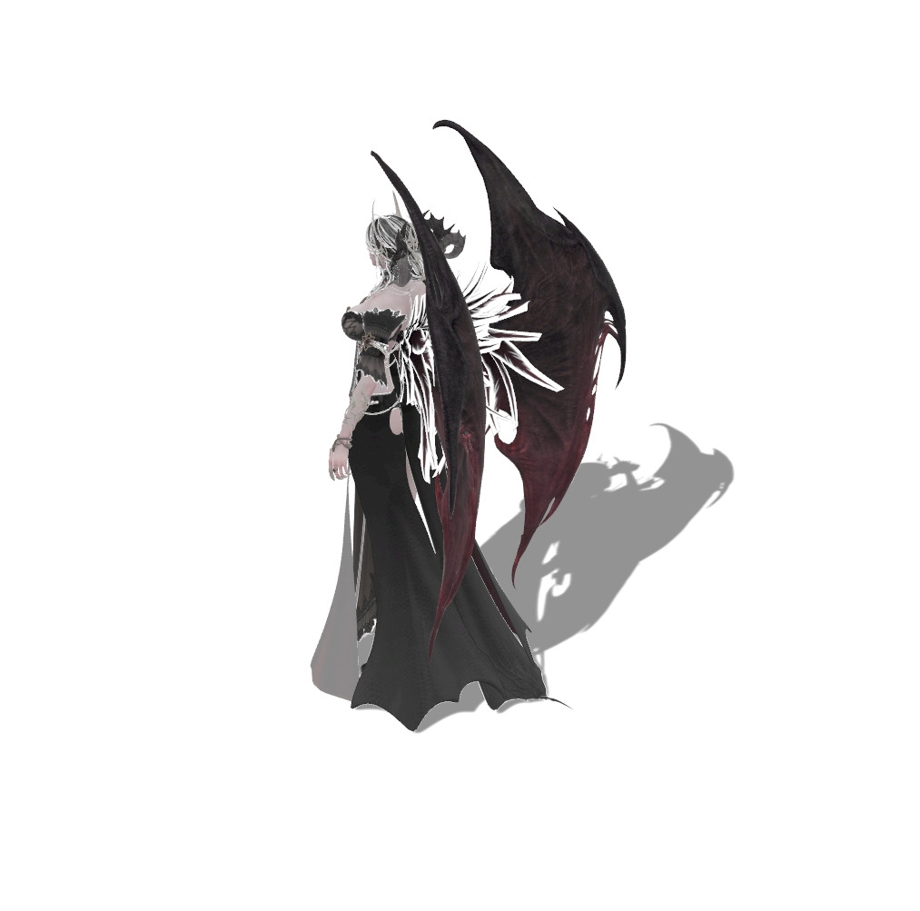 Darkwing Demoness 3D model_1