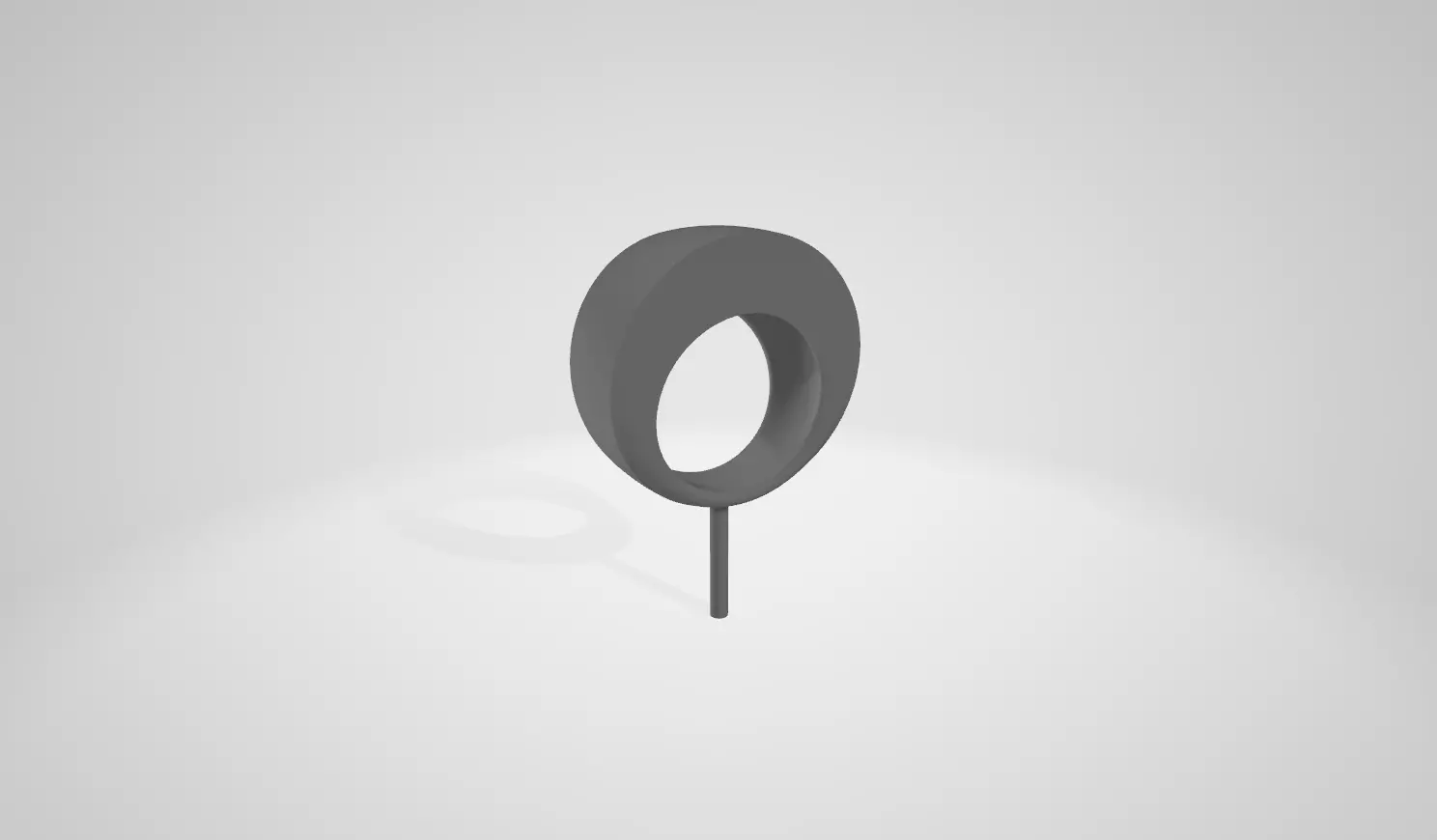 Modern Hollow Ring Design for 3D Printing and Manufacturing 3D print model_0