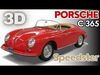  Porsche C365 Speedster 1966  3D model_1