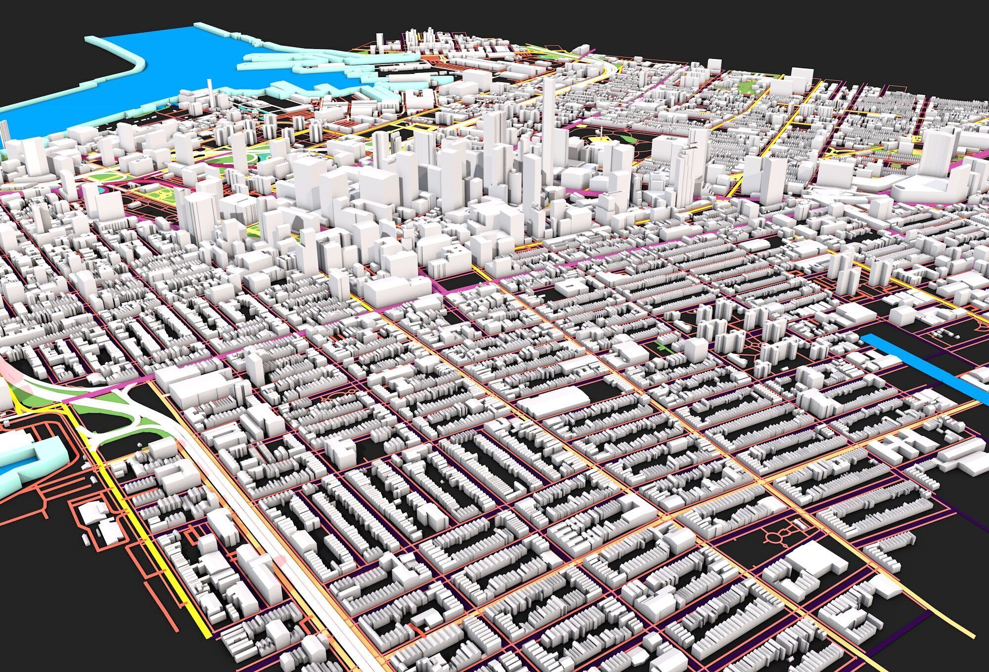 City 5 3D model_8