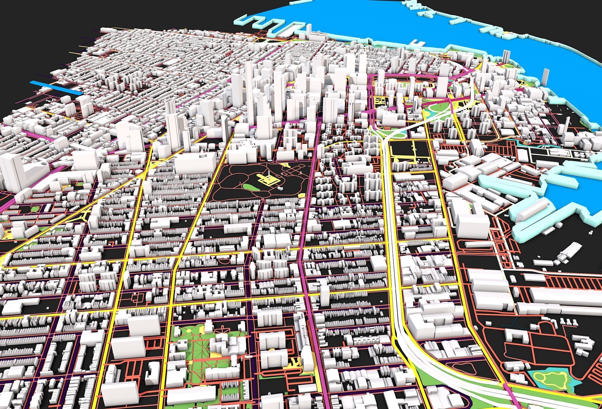 City 5 3D model_3
