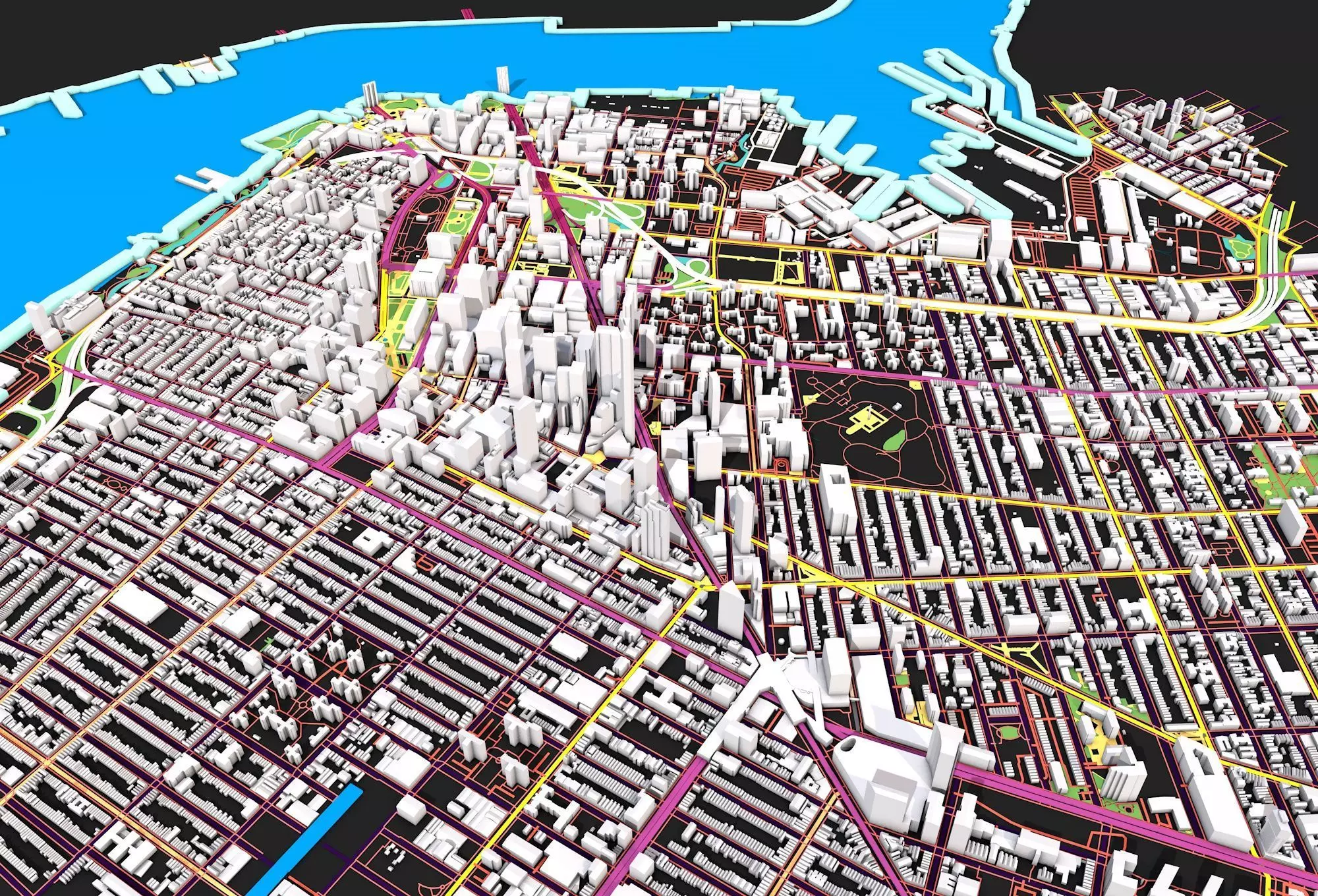 City 5 3D model_0
