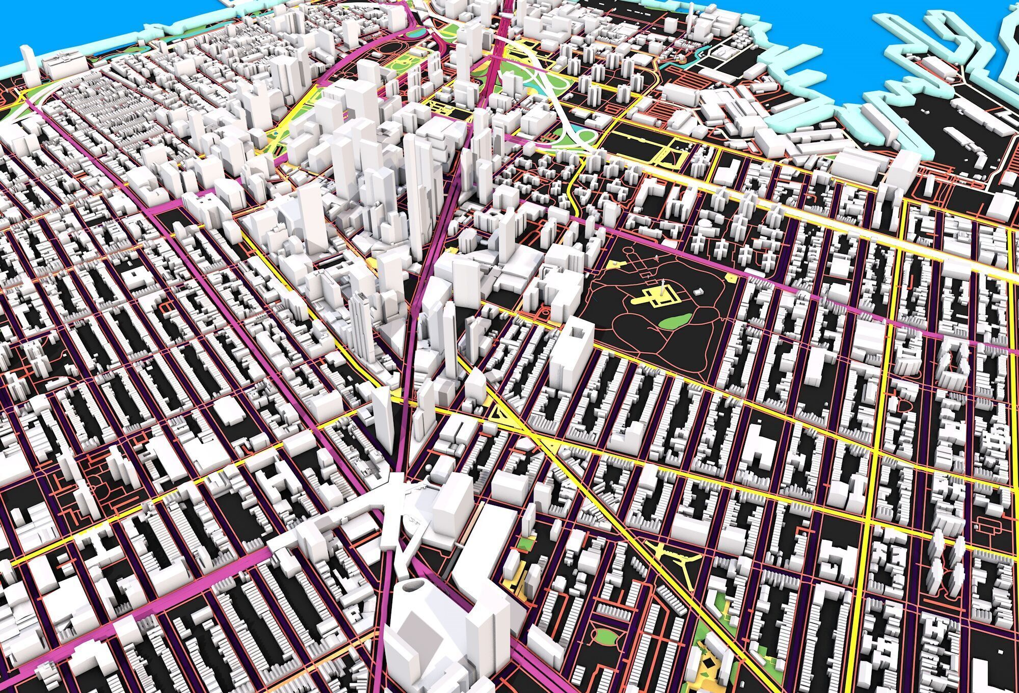 City 5 3D model_1