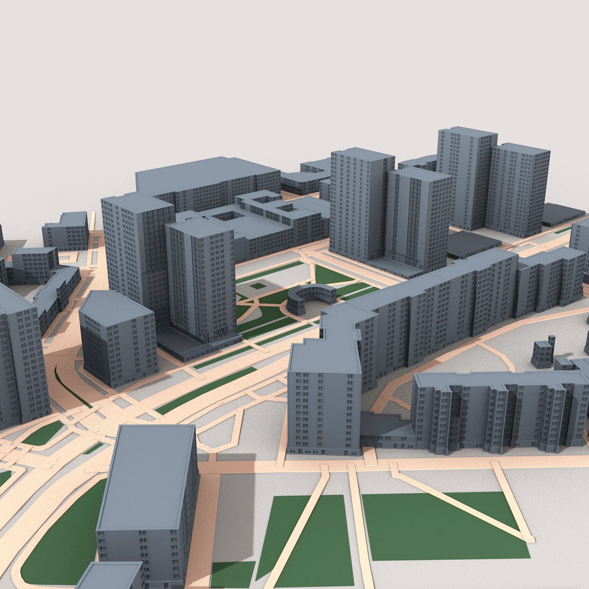 City 8 3D model_3