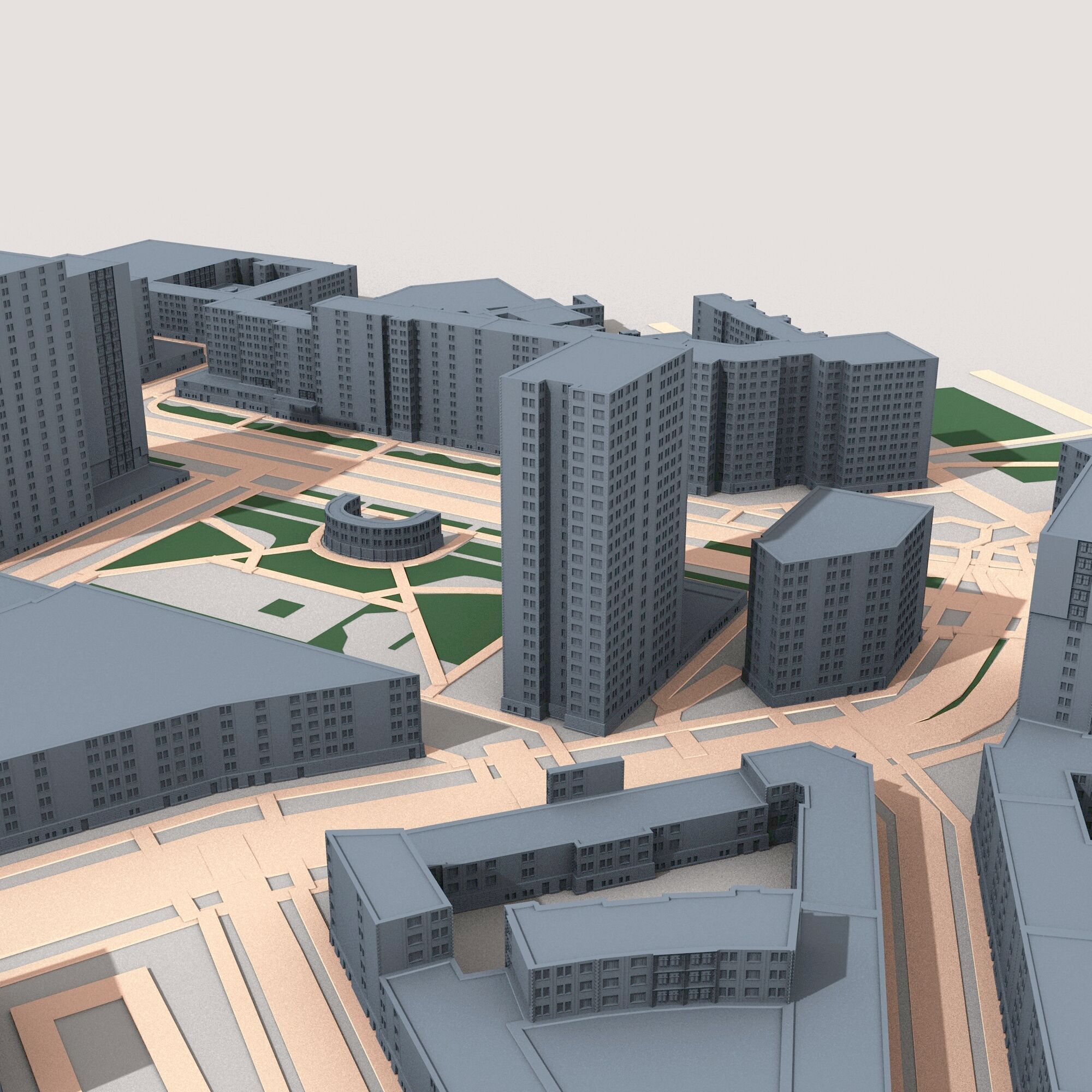 City 8 3D model_2
