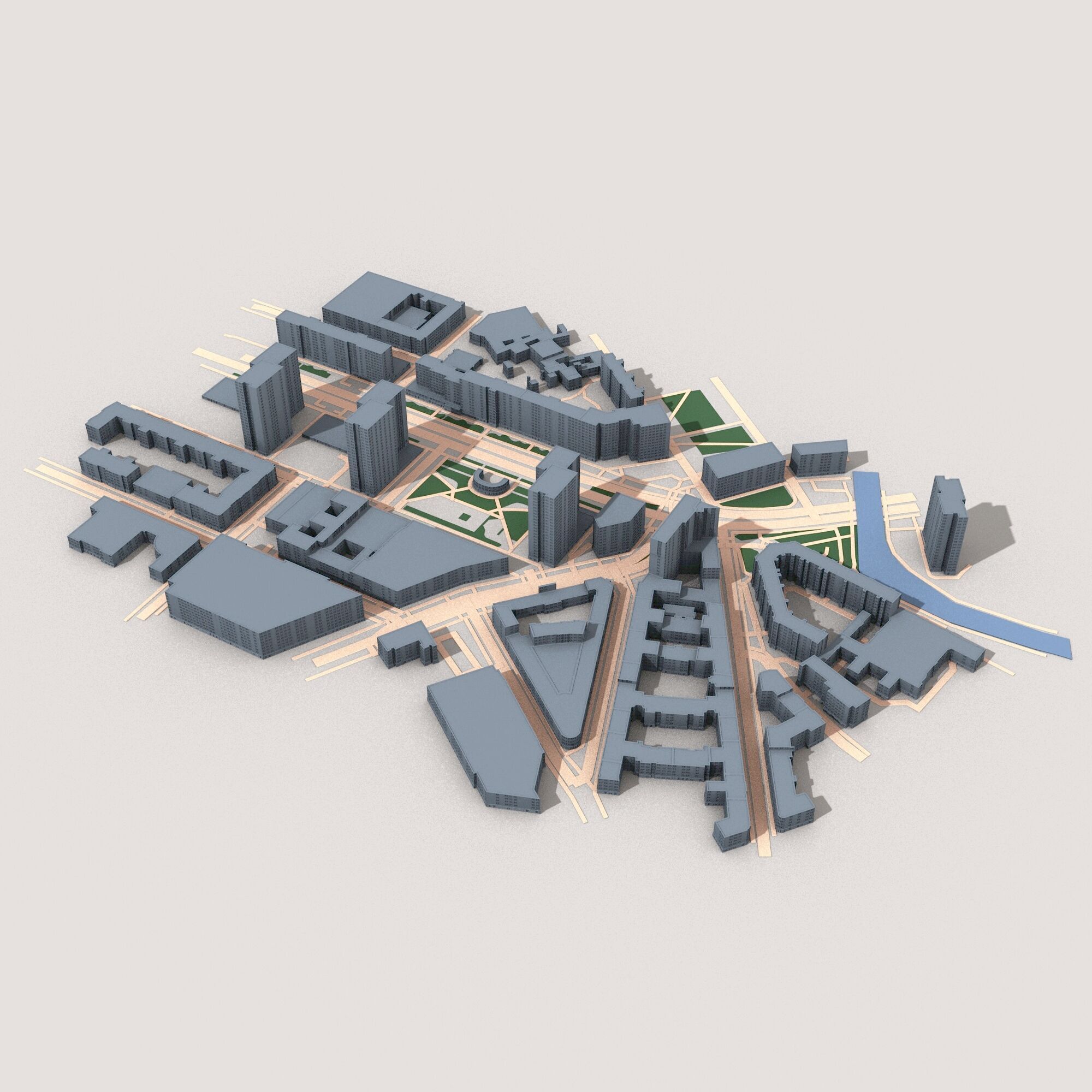 City 8 3D model_1
