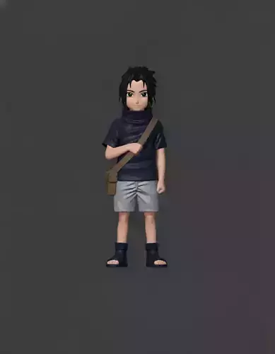 Itachi Uchiha Kid 3D printing model