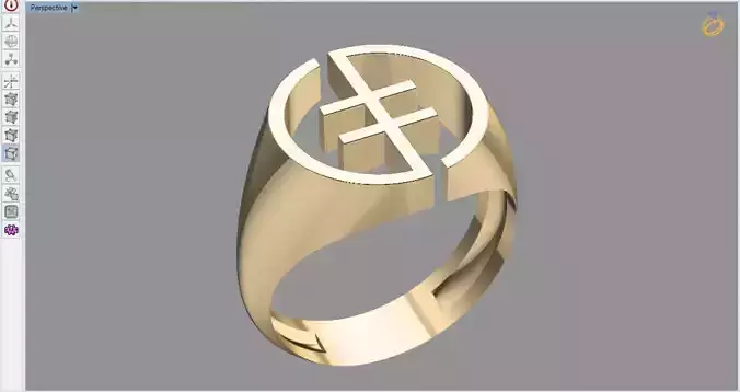 Axis Signet Ring 
