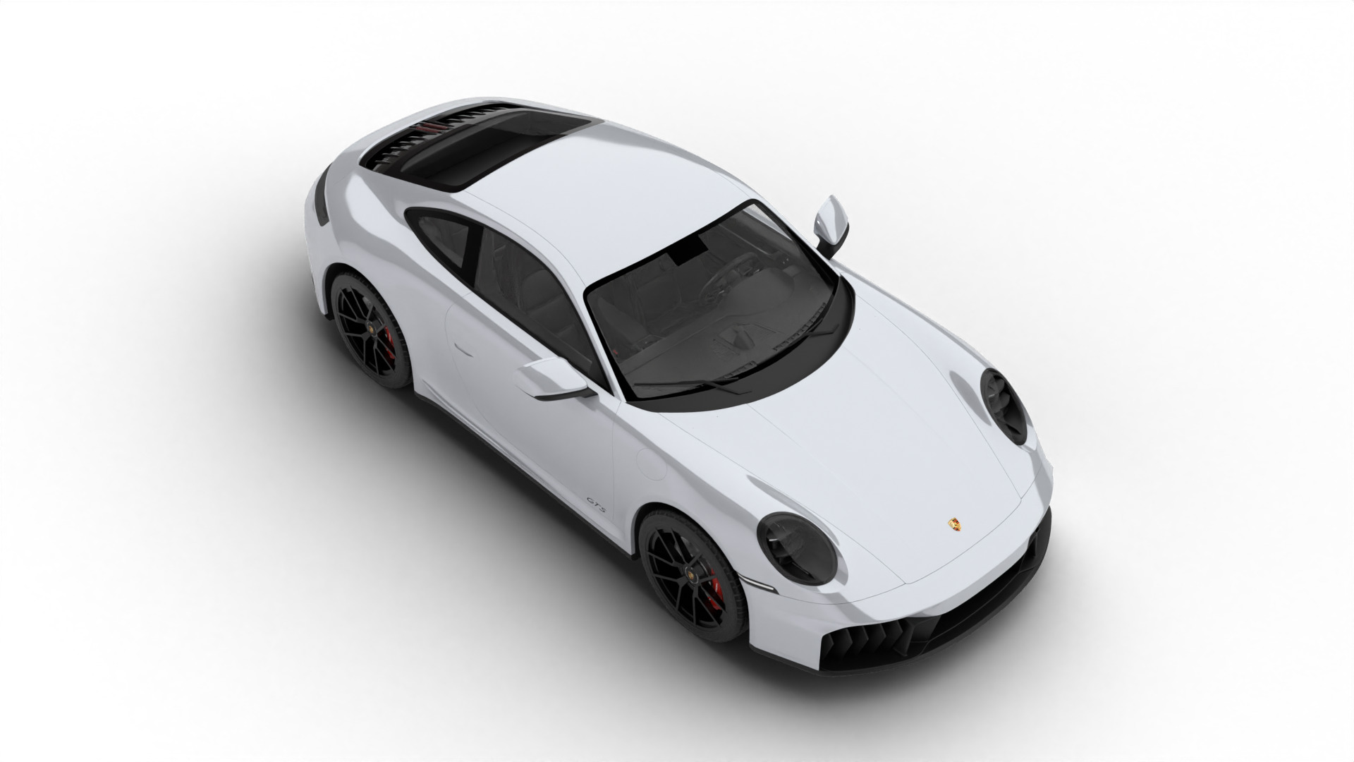Porsche 911 Carrera 4GTS 2025 3d model 3D model_4