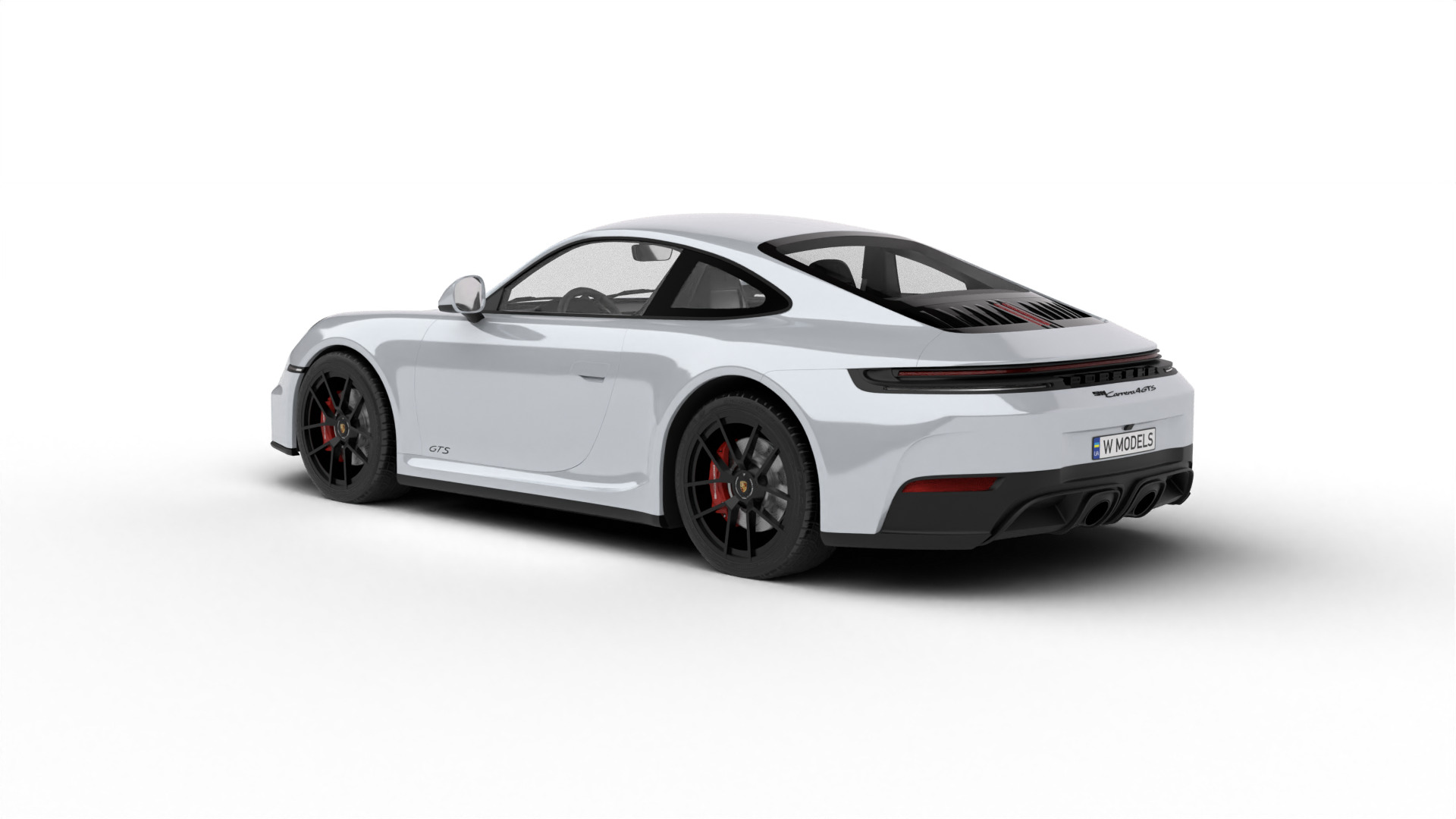 Porsche 911 Carrera 4GTS 2025 3d model 3D model_1