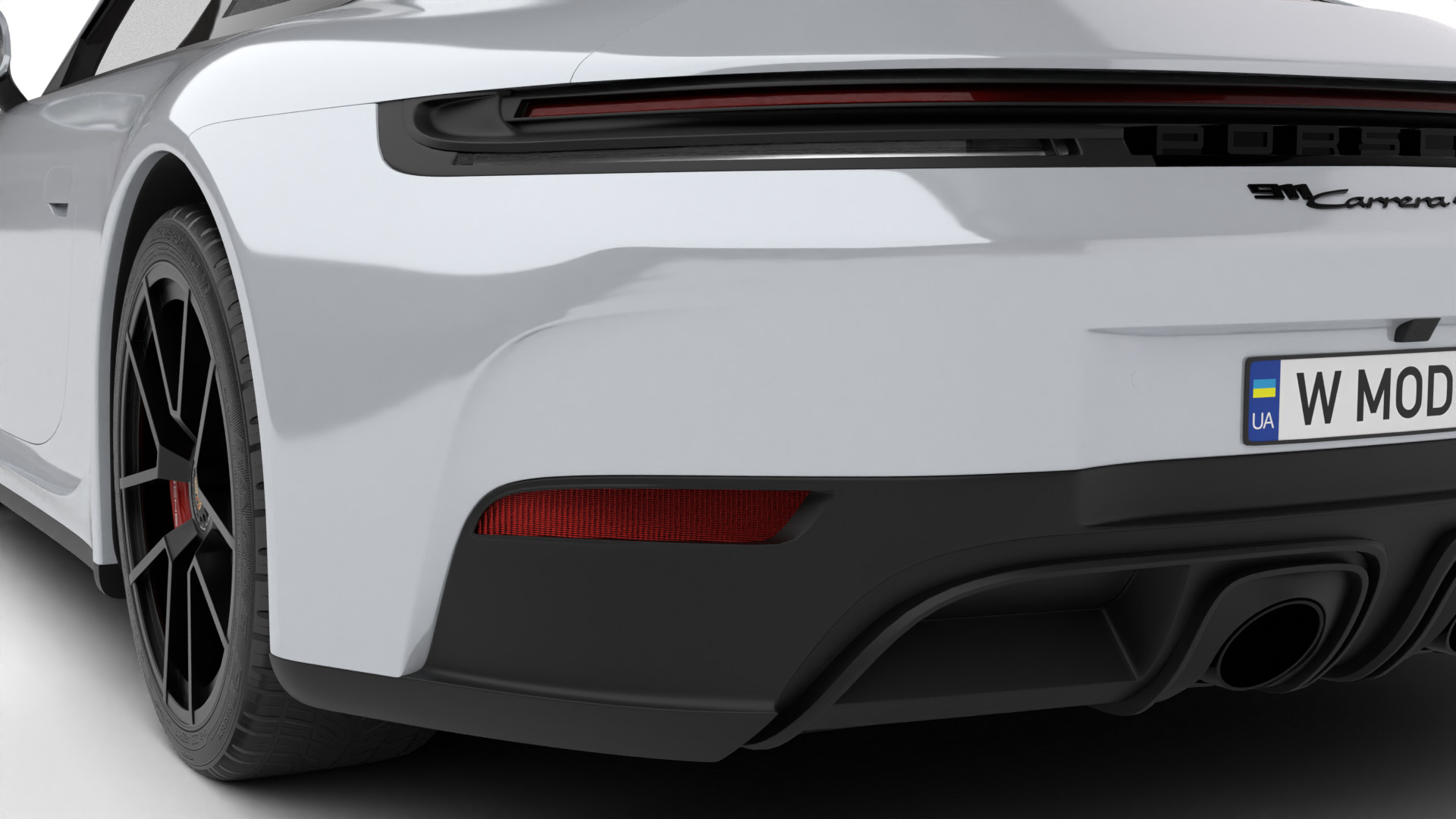 Porsche 911 Carrera 4GTS 2025 3d model 3D model_13