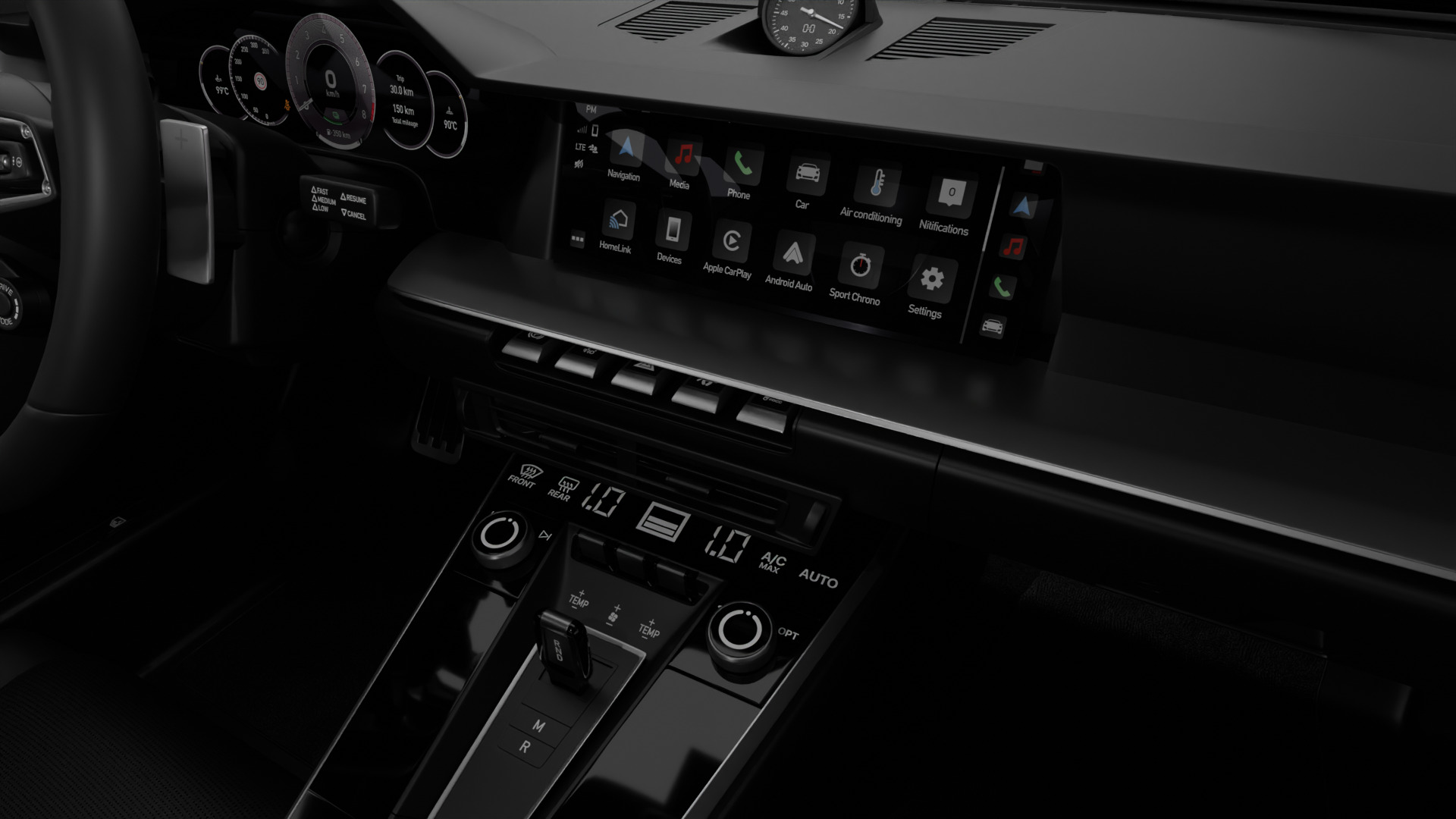 Porsche 911 Carrera 4GTS 2025 3d model 3D model_19