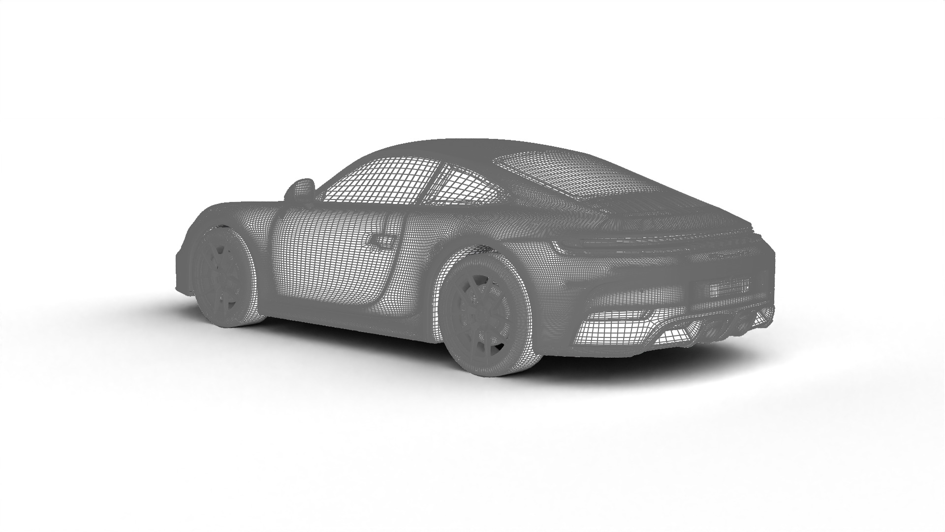 Porsche 911 Carrera 4GTS 2025 3d model 3D model_23