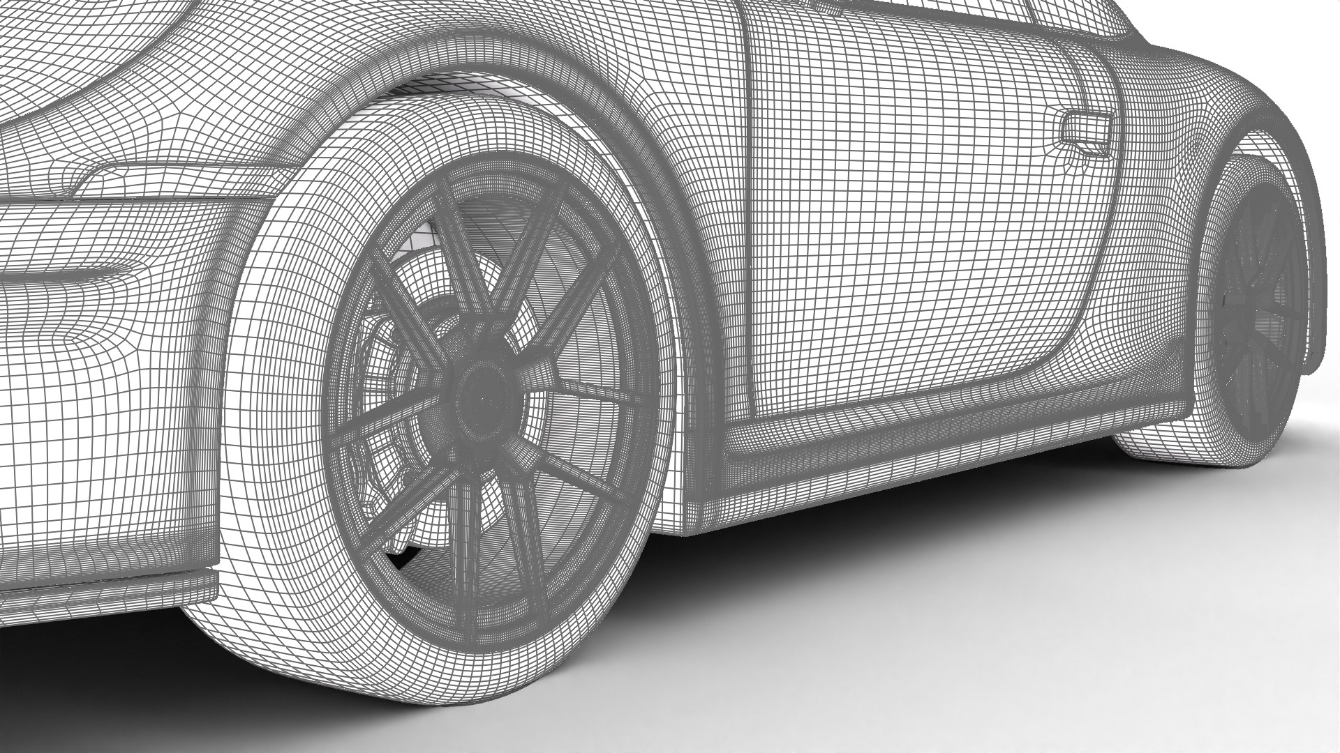 Porsche 911 Carrera 4GTS 2025 3d model 3D model_30