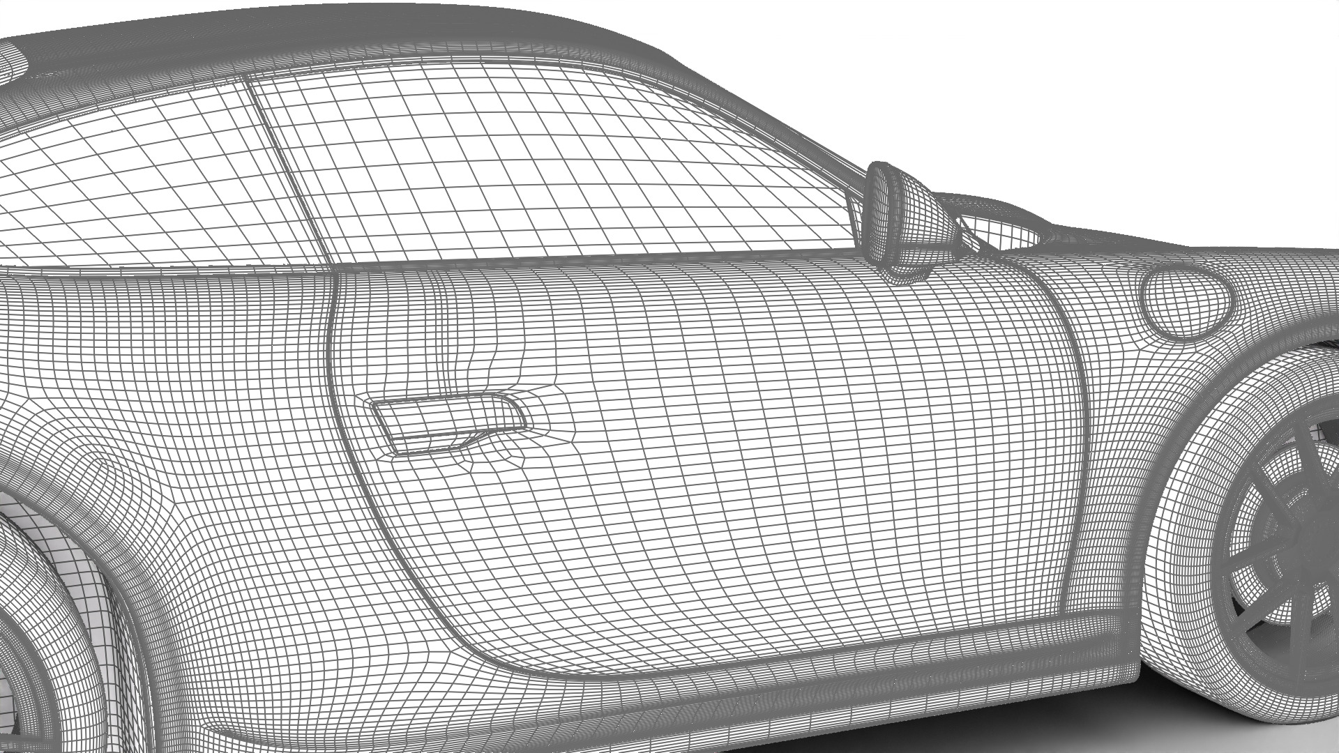 Porsche 911 Carrera 4GTS 2025 3d model 3D model_36