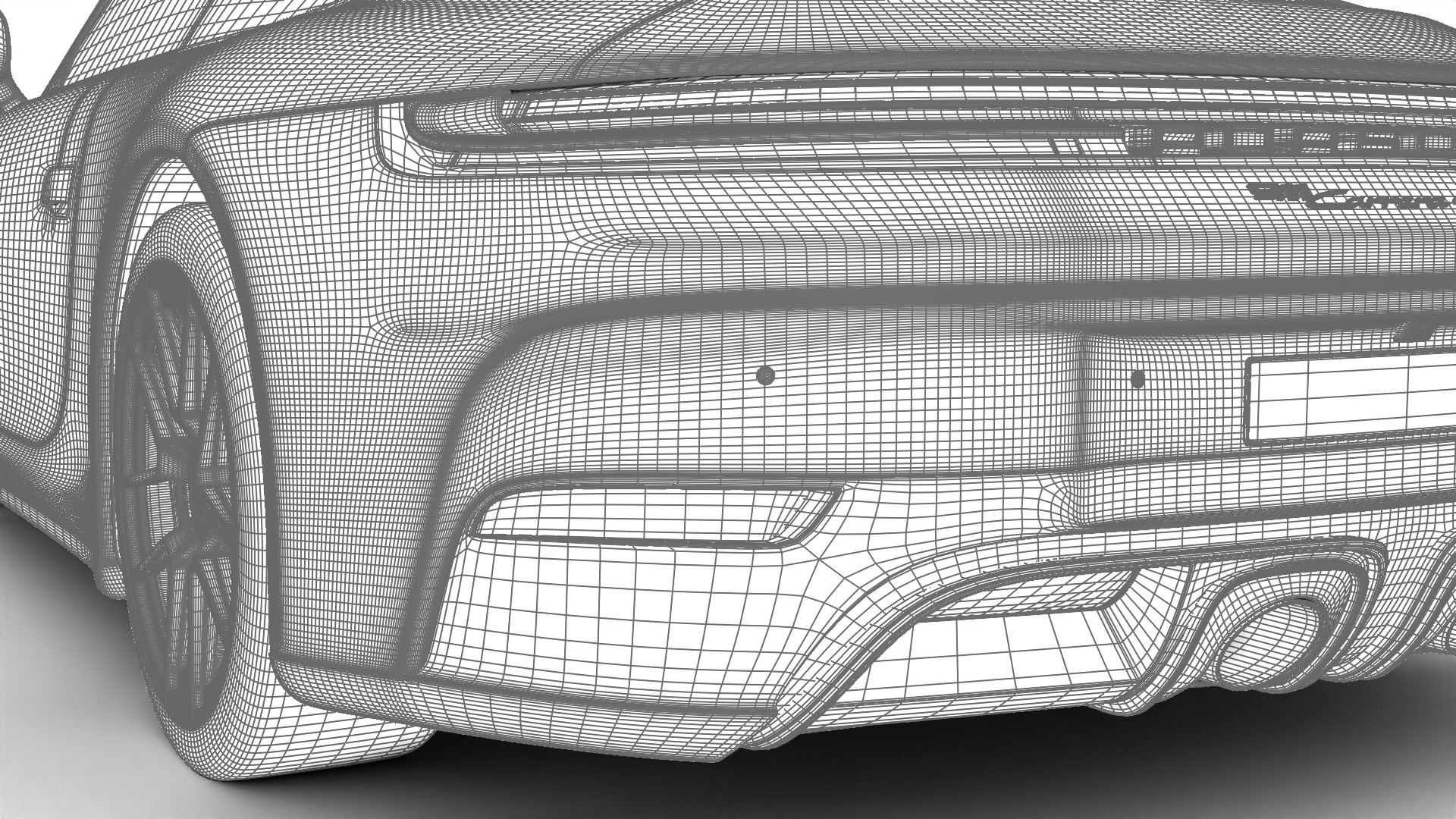 Porsche 911 Carrera 4GTS 2025 3d model 3D model_33