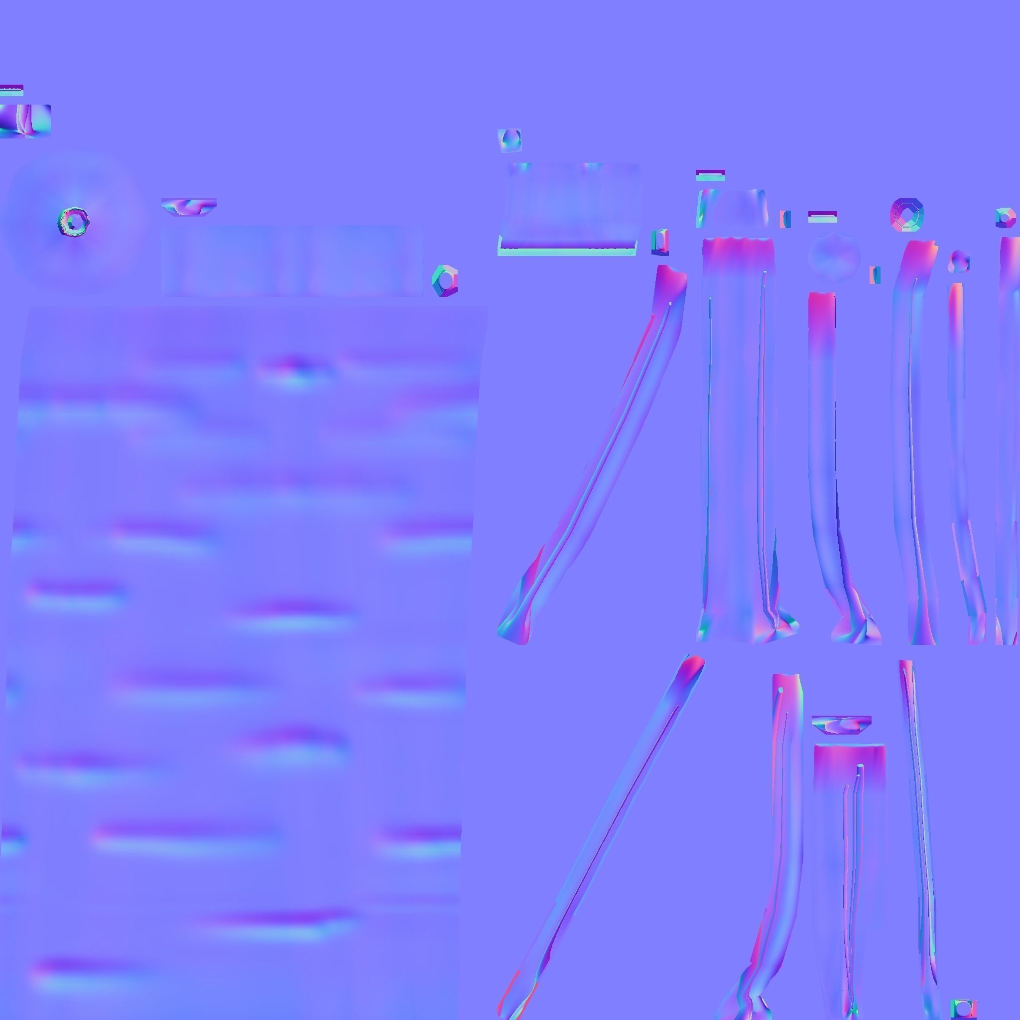 Vegetables Set 03 3D model_6