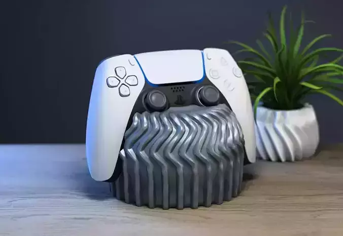 Ps5 controller stand modern abstract ps5controller holder
