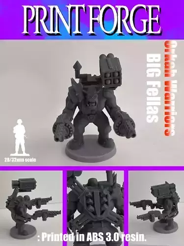 Orkah Warrior Big Fella Mk3 3D print model