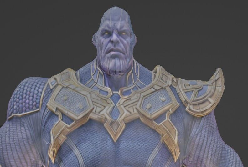 Thanos 3D model_2