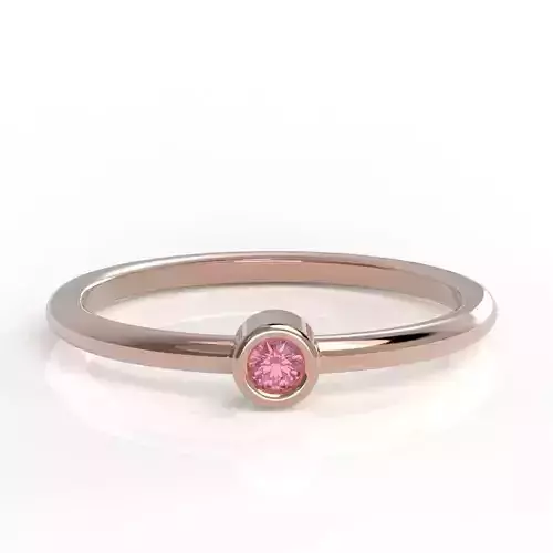 Round bezel ring