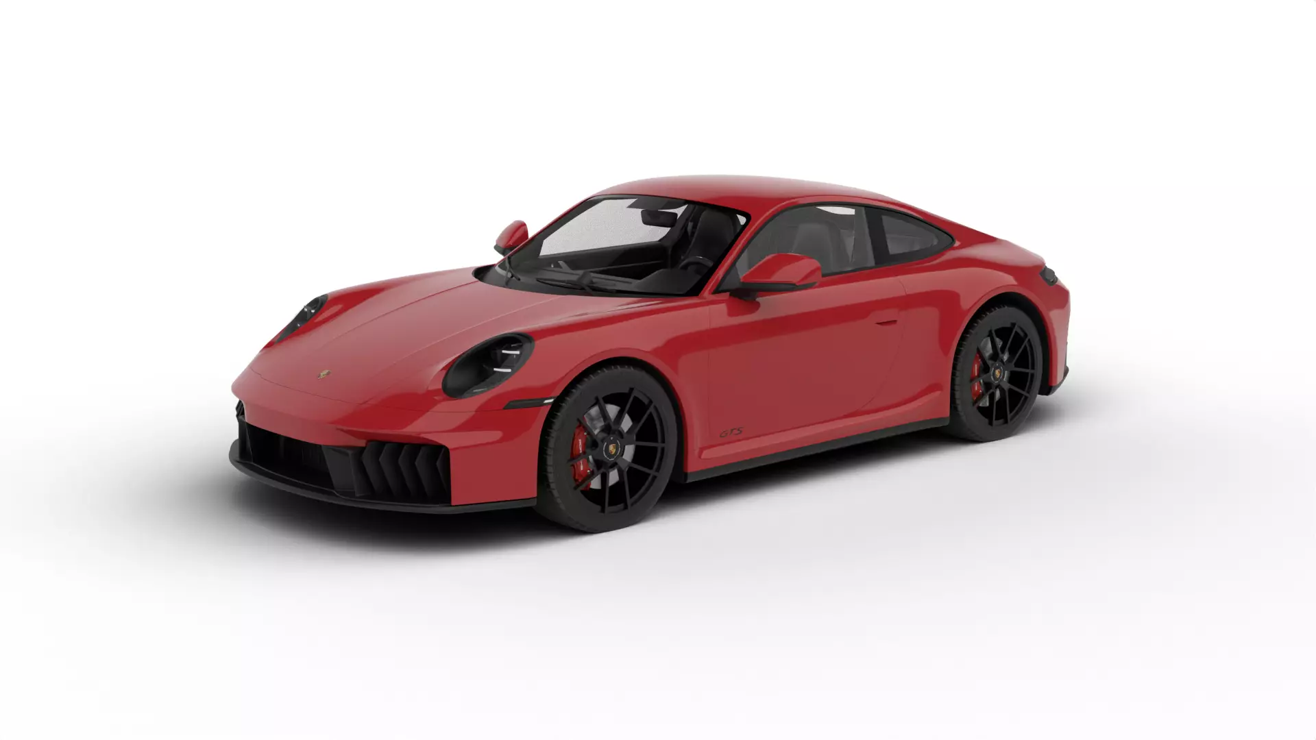Porsche 911 Carrera 4GTS 2025 3d model 3D model