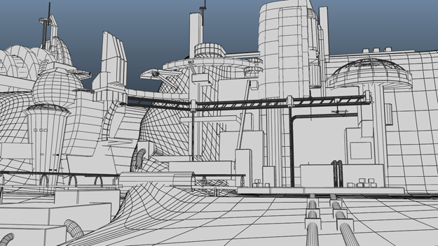 Planet Base  3D model_3