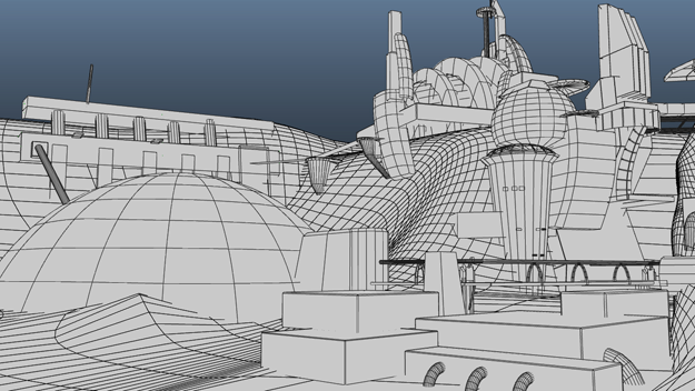 Planet Base  3D model_4