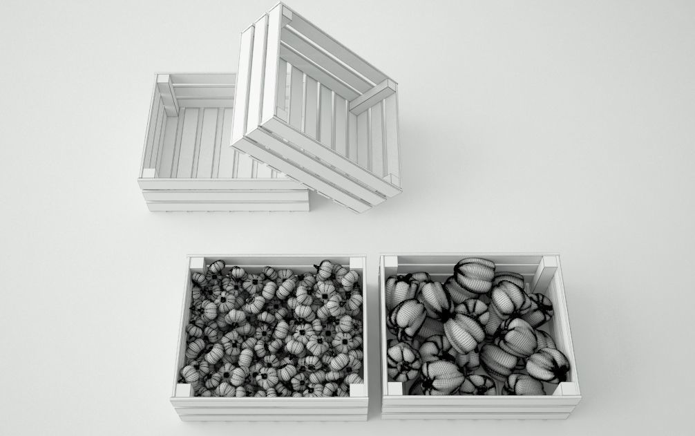 vegetables Set 04 3D model_4