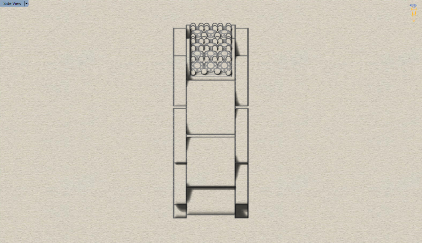 Luxury man Rolex design diamond ring model ring ror0019 3D print model_27