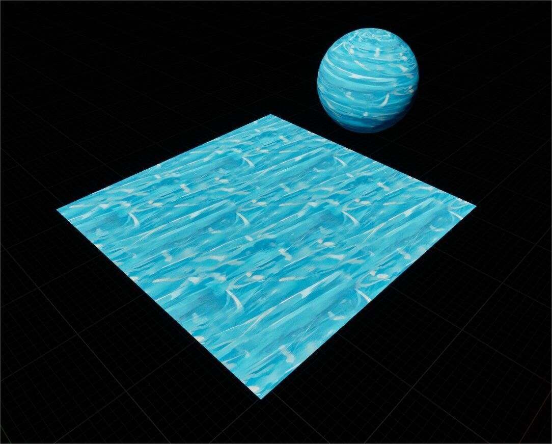 Game Ready PBR Stylized Water Materials Pack Texture_9