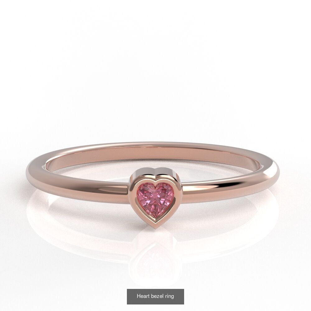 Diamonds in Harmony The Bezel Ring Collection _4