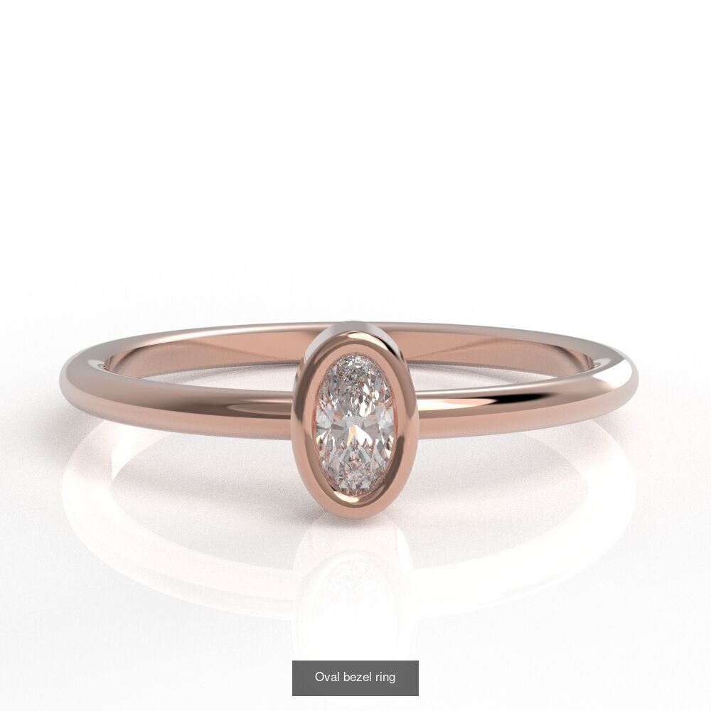 Diamonds in Harmony The Bezel Ring Collection _7