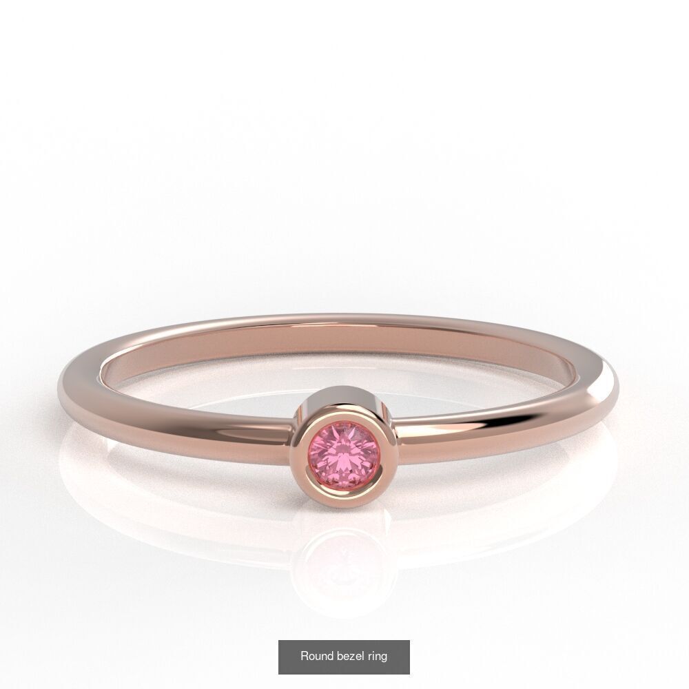 Diamonds in Harmony The Bezel Ring Collection _10