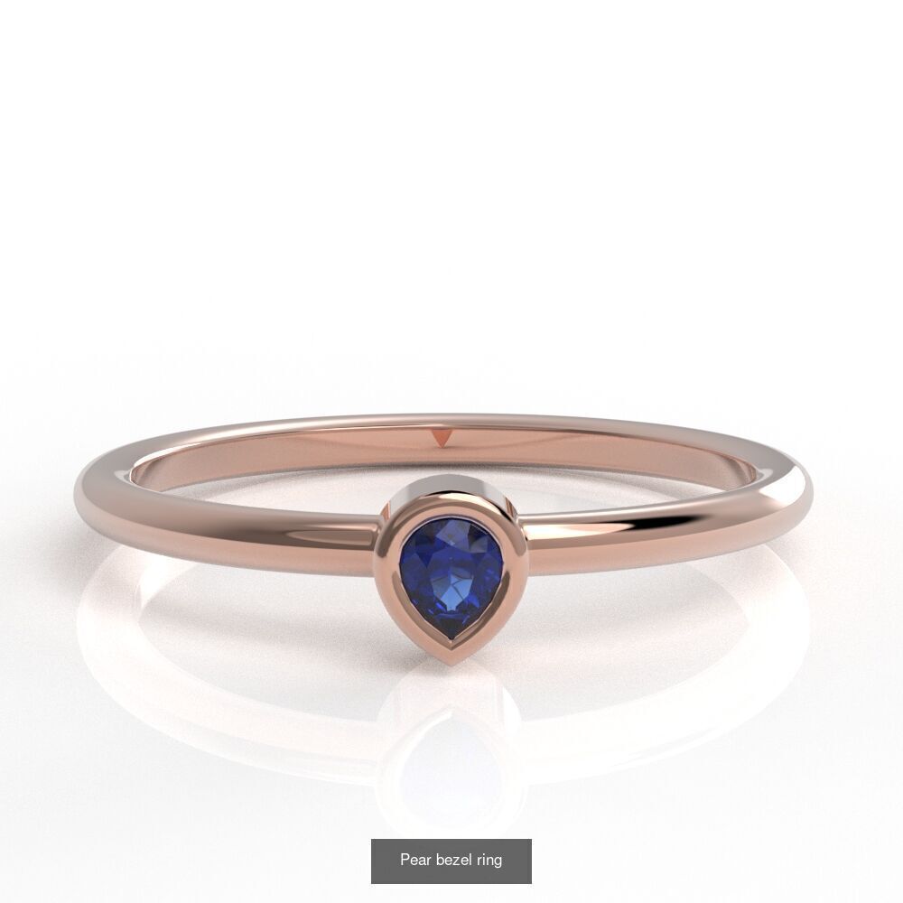 Diamonds in Harmony The Bezel Ring Collection _8