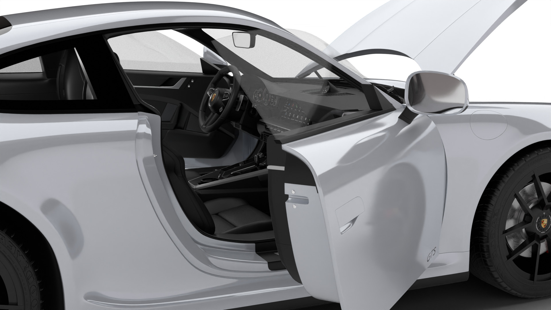 Porsche 911 Carrera 4GTS 2025 HQ 3d model 3D model_7